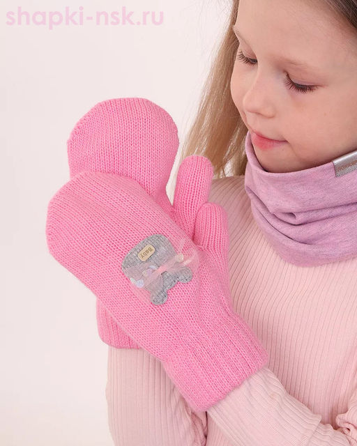 847-TM Варежки для девочки (7-8 лет)