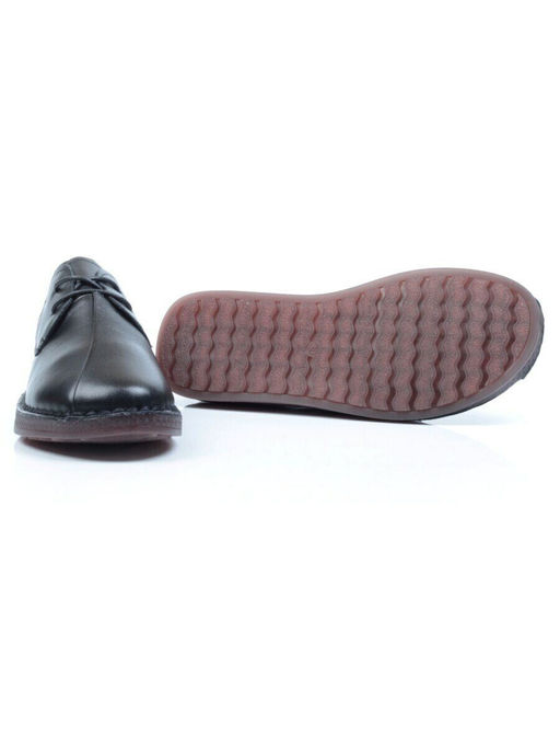 03-5905 BLACK Полуботинки женские (натуральная кожа)