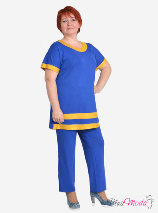 Туника Модель №64 размеры 50-72 - Plusmoda фото 3