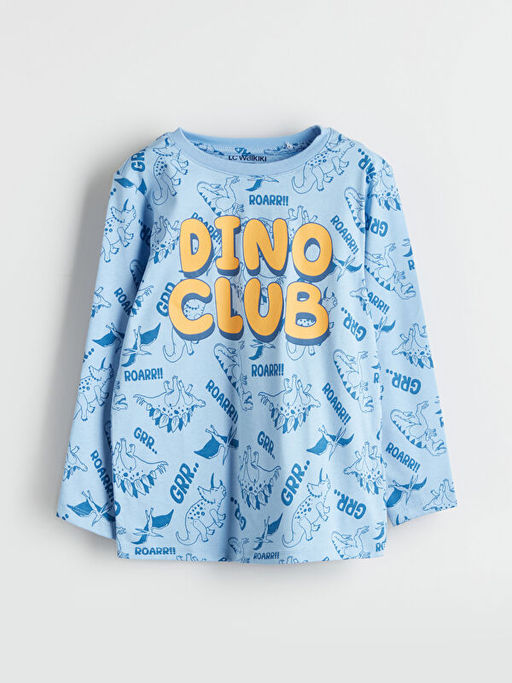 Bisiklet Yaka Erkek ?ocuk Pijama Tak?m?