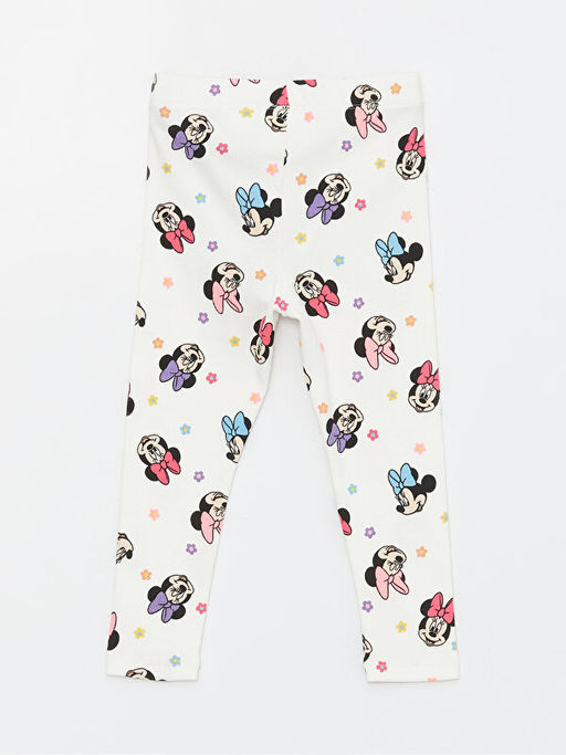 Beli Lastikli Minnie Mouse Bask?l? K?z Bebek Tayt - Waikiki фото 2