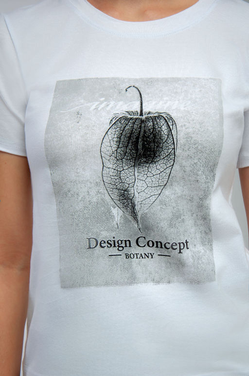 Арт. 3751 Футболка женская 42-50 (5 шт) Цвет:белый - Калинка фото 11