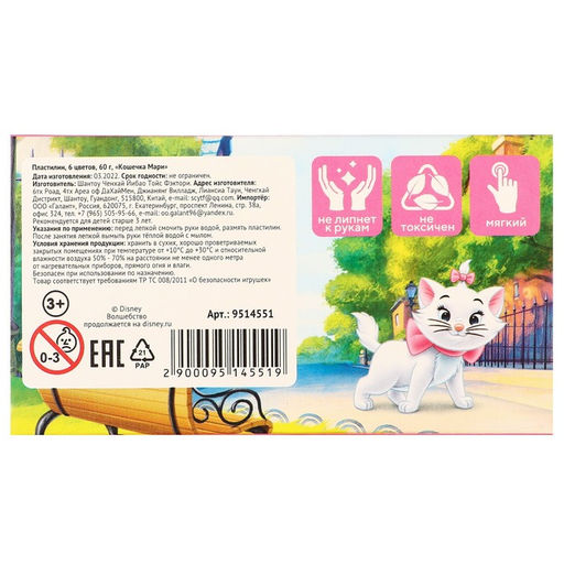 Подарочный набор для девочки, 5 предметов, Коты Аристократы