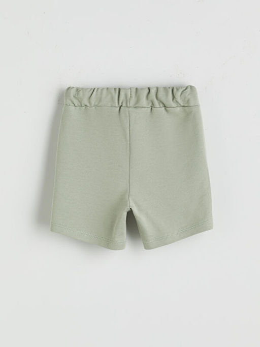 Beli Lastikli Bask?l? Erkek ?ocuk ?ort