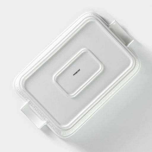 Мармит из жаропрочной керамики прямоугольный Magistro «Бланш», 2 л, 31×19×11 см