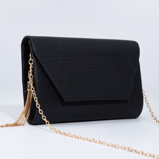 Сумка-клатч на клапане, цвет чёрный - Simaland фото 3