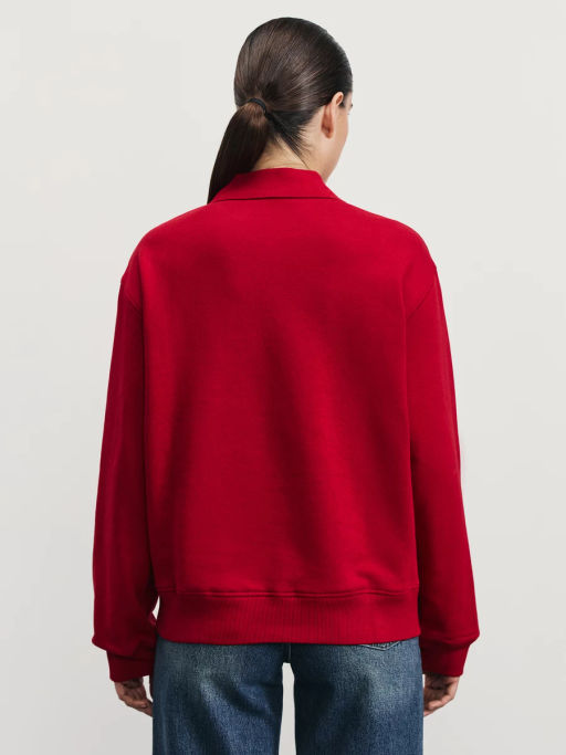 Свитшот поло с принтом / Zarina фото 6