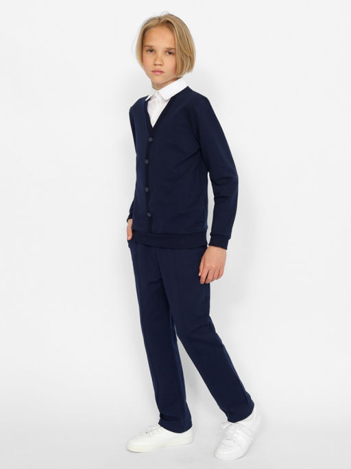 CRB wear/CWJB 63620-41 Джемпер для мальчика,темно-синий/Ex.Cherubino  фото 3