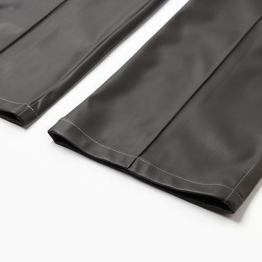 Брюки женские из экокожи MINAKU: Eco leather, цвет графит, размер 44