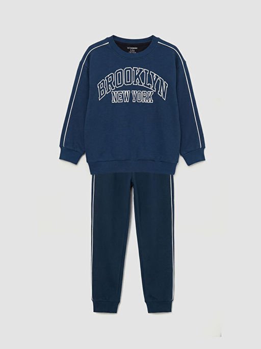 New York Bask?l? Erkek ?ocuk E?ofman Tak?m