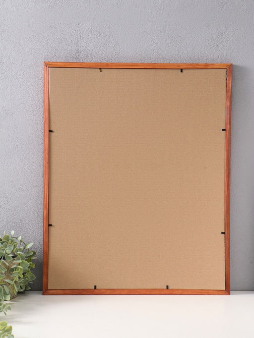 Фоторамка для фото 40×50 см Keep memories, Mira, дерево под орех, (пластиковый экран)