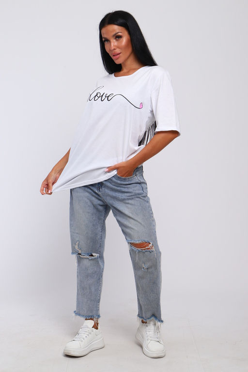 Футболка с надписью Love, Арт. 801