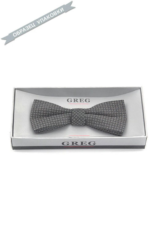 Галстук-бабочка мужской GREG Greg-poly 23-белый 512.1.11