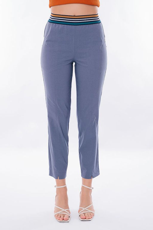 NOBBY, Женские брюки 7021-5 (серо-голубой) фото 3