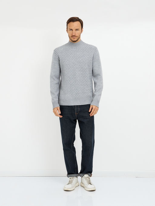 водолазка мужская с добавлением шерсти - Glenfield фото 2