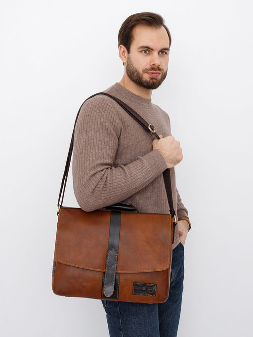 Портфель 4129TR d.brown Tough Ruder