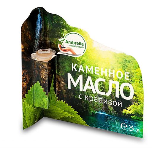Каменное масло с крапивой "безупречная стройность", леккер, 3 г.