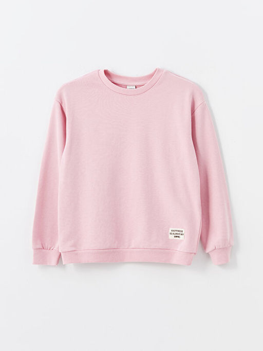 Bisiklet Yaka Uzun Kollu K?z ?ocuk Sweatshirt 2li - Waikiki фото 3