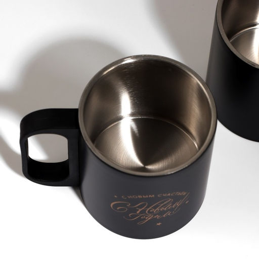 Подарочный набор новогодний Тепла и уюта в новом году: термос 500 мл, кружка 2 шт.