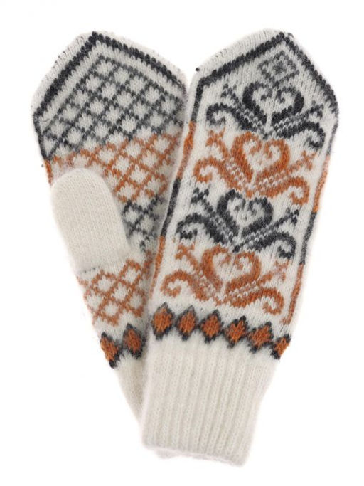 Варежки женские "Колокольчики" ПП 3248-1