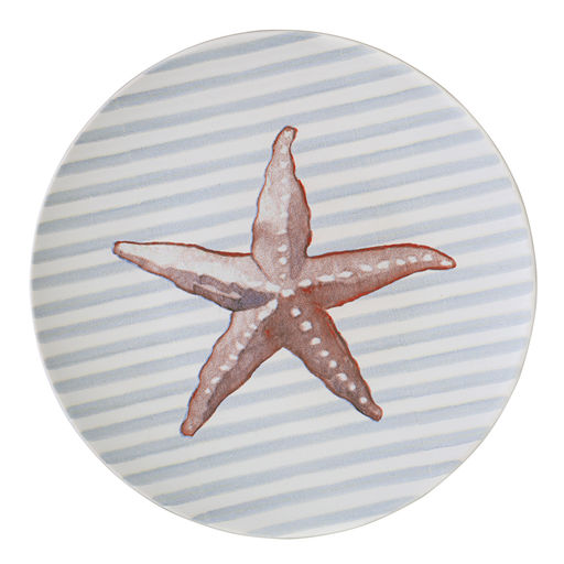 Набор из четырех тарелок Aquarium из коллекции Sea treasures, 21,5 см - Tkano фото 11