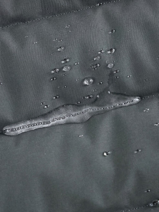 Куртка мужская удлинённая стёганая с капюшоном и графеновой подкладкой утеплитель тинсулейт