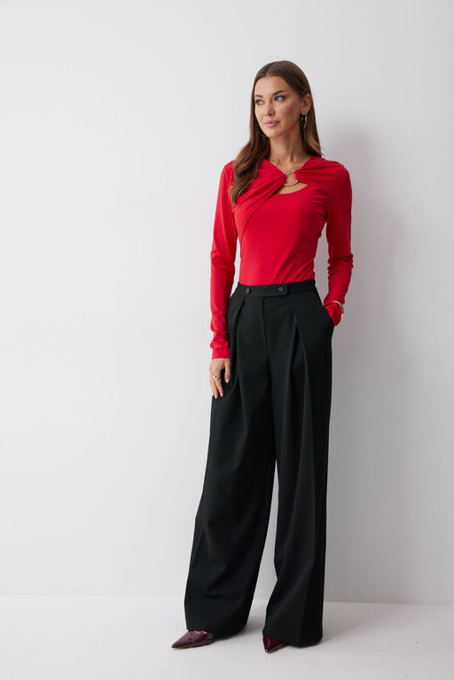 Джемпер LYUSHe 4232 красный  фото 6