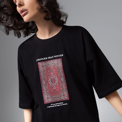 Футболка свободная Фэшн-идеал (base) - Charutti фото 3