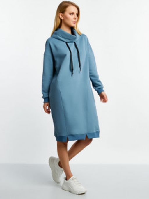 Платье М-4/18: Футер 3-х ниточный Индиго - Relay фото 6