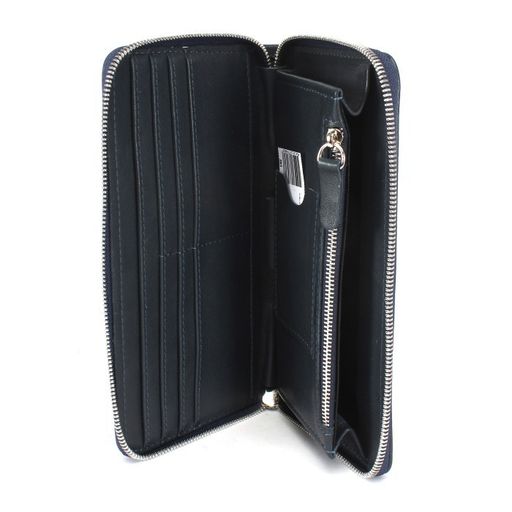 Портмоне/клатч муж Croco ПР-1303 натуральная кожа 2 отд, 8 карм, синий галант (256) 245259  фото 3