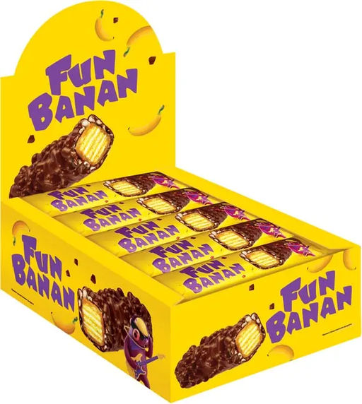 Fun Banan, батончик, 35 г