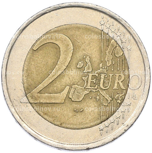 Монета 2 евро 1999 года Испания