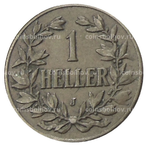 1 геллер 1913 года J Германская Восточная Африка