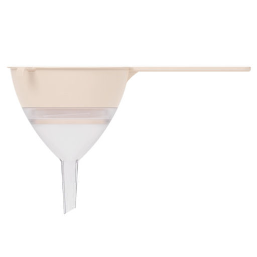 Цена за 2 шт. Сито (диам.130мм)(с воронкой)(бежевый) М8316