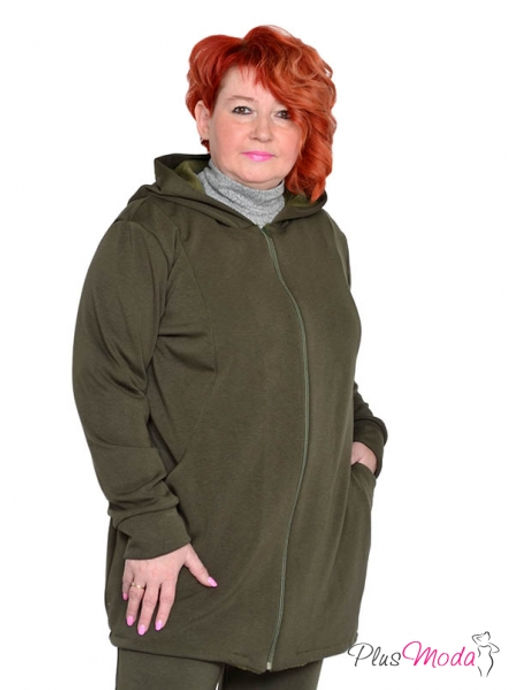 Пальто Модель №1771 размеры 44-84 - Plusmoda фото 17