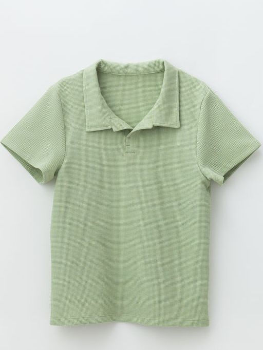Футболка для мальчика поло, синий - Lesi kids фото 37