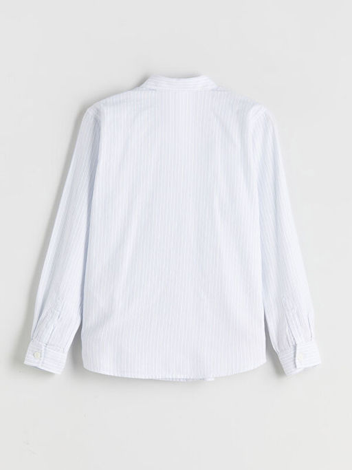 Uzun Kollu ?izgili Erkek ?ocuk G?mlek