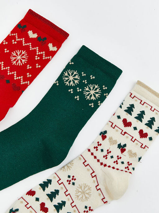 Y?lba?? Temal? Kad?n Soket ?orap 3l?