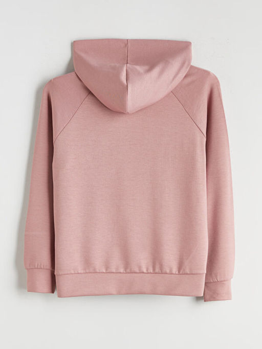 Kap??onlu K?z ?ocuk Sweatshirt