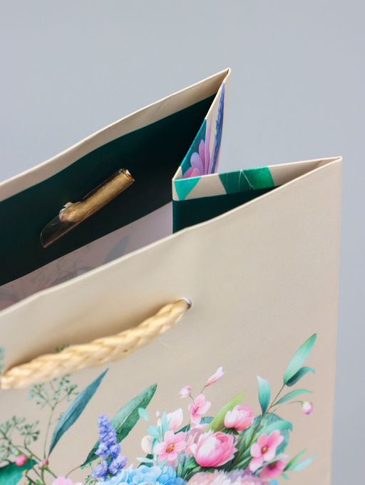 Цена за 4 шт. Пакет подарочный ламинированный Чудеса 11.5?14.5?6.5 см