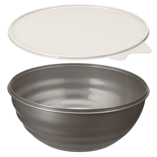 Миска с крышкой WAVE (без декора крышка) 3,7 л С12967