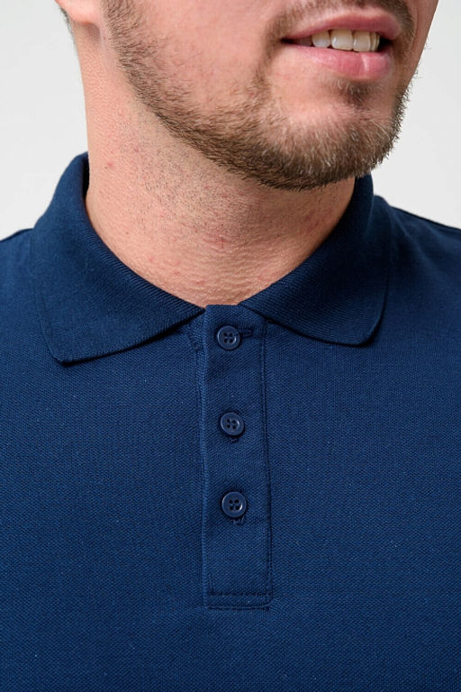 Мужская футболка поло 14401 / Темно-синяя - Modellini фото 5