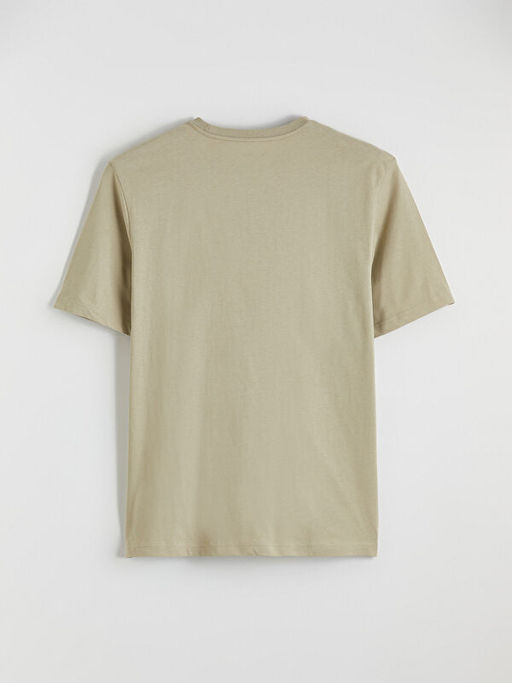 Bisiklet Yaka Penye Erkek Ti??rt