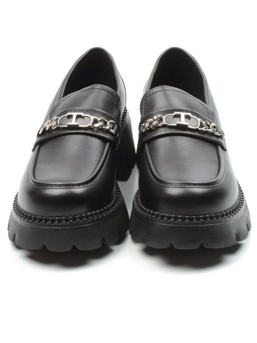 03-5939 BLACK Лоферы женские (натуральная кожа) - Фабричный китай фото 8