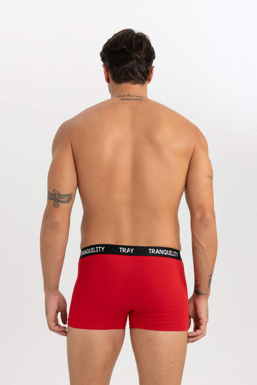 Комплект боксеров стандартной посадки (3 шт.) - Defacto фото 4