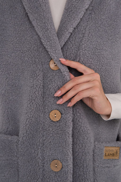 Жилет ДОМАШНИЙ женский - Woollamb фото 20