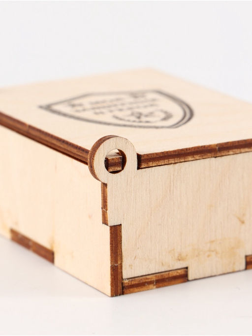 Цена за 3 шт. Коробка подарочная деревянная Мой защитник 8.5?6?3.5 см