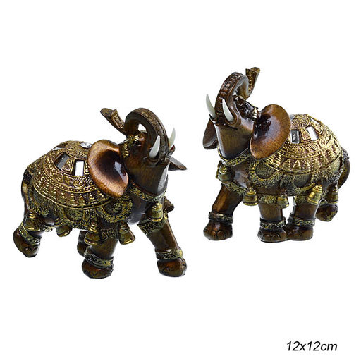 Статуэтка Слон 12 см / XL15292AB /уп 72/ - ГалеонТрейд фото 3