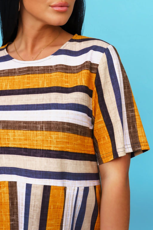 Платье женское, цвет оранжевый