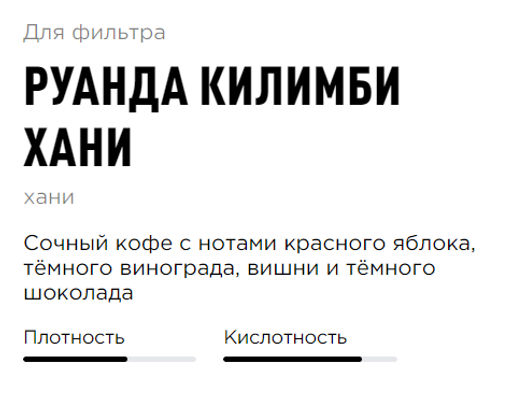 Кофе Руанда Килимби Хани - Tasty coffee фото 2